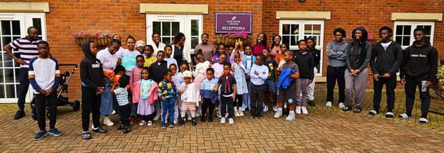 Seventh-day Adventist Church performing at Elm Bank Care Home in Kettering