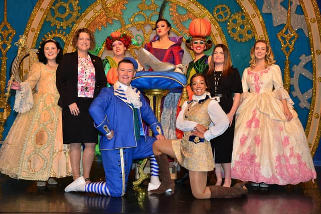Hampton by Hilton Corby meet the cast of Cinderella
