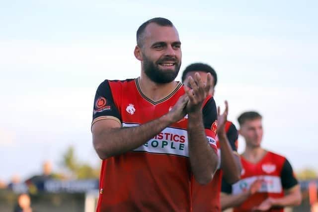 Gary Stohrer made his Wellingborough Town debut on Saturday