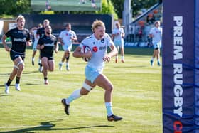 Will Catley became the youngest Saints try scorer in the professional era last Saturday (picture: Darren Campbell)