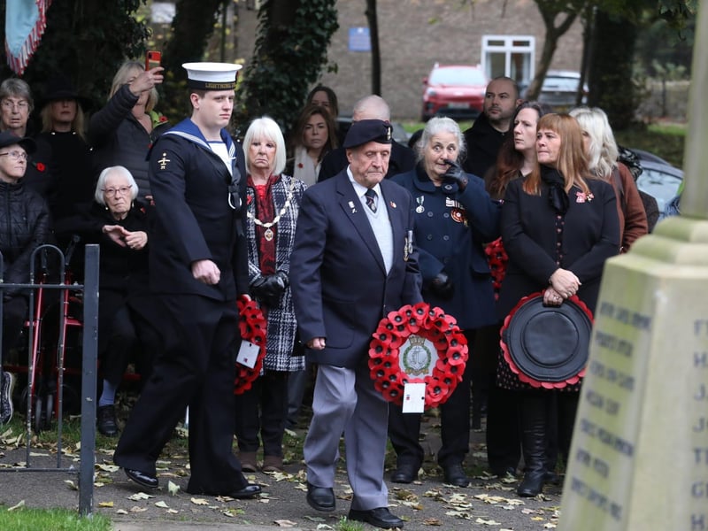 Corby Remembrance Sunday service