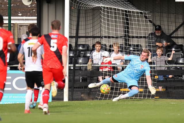 Royston peppered the Poppies goal (Picture: Peter Short)