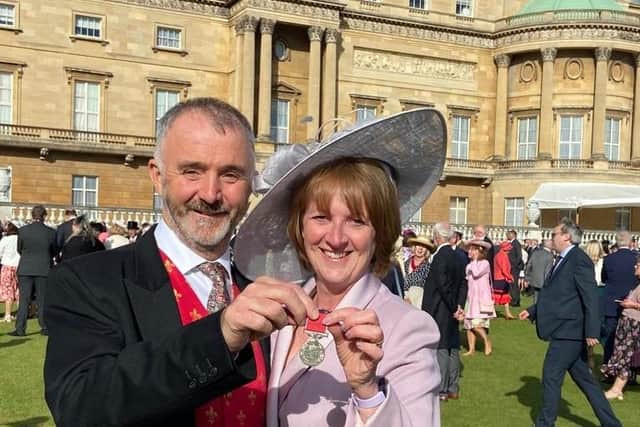 Barry Phillips and Fiona Copeland