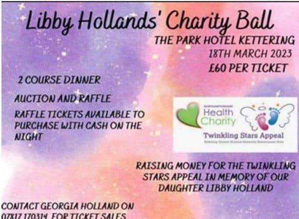 Libby Holland's Charity Ball raised £17,102 in March 2023