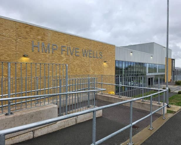 HMP Five Wells. Image: Alison Bagley