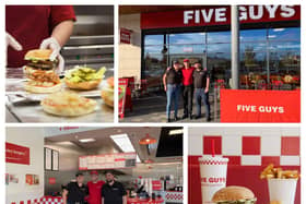Five Guys is celebrating five years at Rushden Lakes