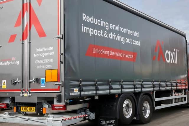 Corby-based Axil is converting all its vehicles to run on vegetable oil. Image: Submitted