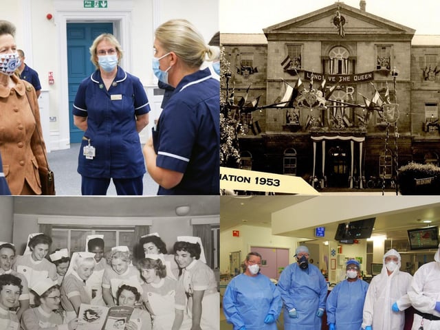 The hospitals have seen a lot of change since the launch of the NHS. Here's a look back...