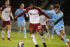Northampton Town loanee Peter Abimbola was on target for AFC Rushden & Diamonds
