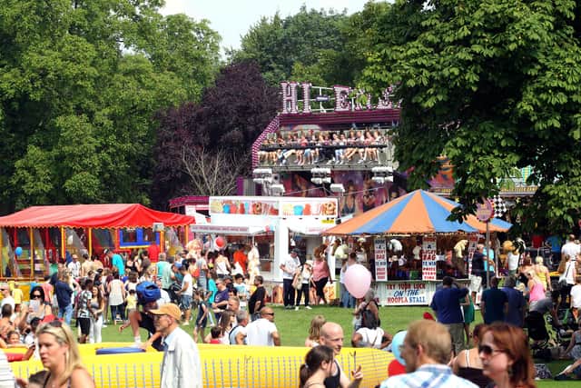 Rushden: Party In The Park in Hall Park  July 2014