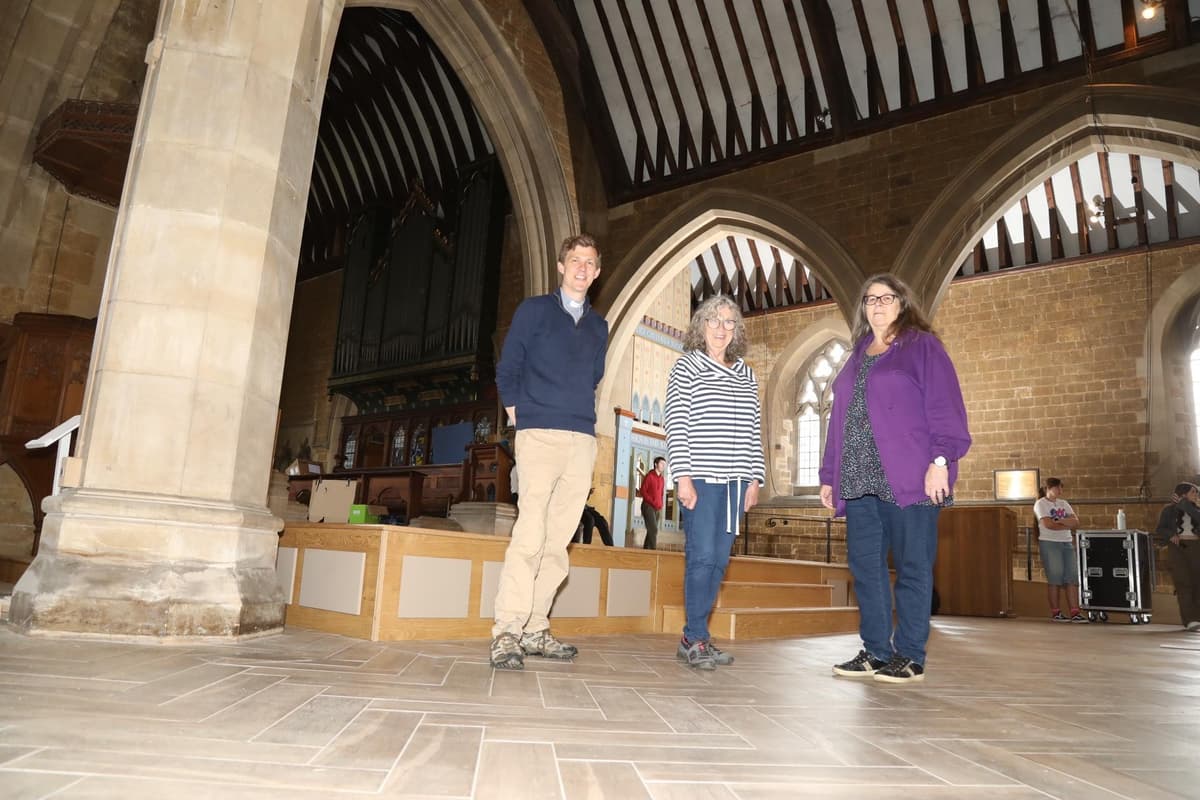 Refurbished Kettering Arts Centre at St Andrew's Church to host Rev