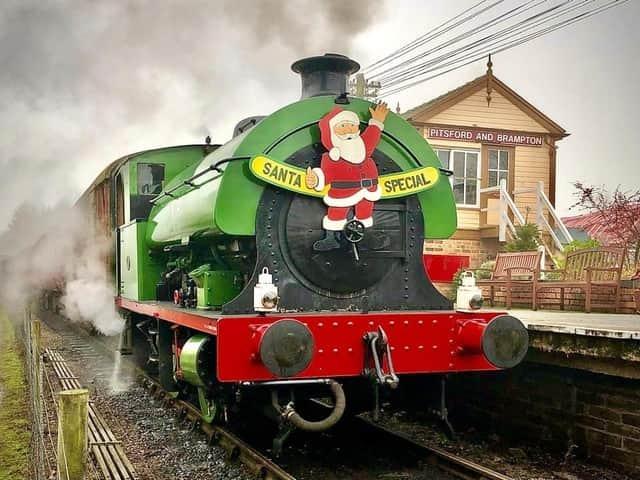 Every Saturday and Sunday from November 26 to December 18, the railway will run Santa Specials.
This includes refreshments on board the steam train where children can write their letter to Santa. Once off the train, little ones will be able to meet Father Christmas and receive a present.
Tickets must be booked in advance online and are priced at £14 - £17.50 per adult, £15 - £18.75 for children aged up to 15 and £6.95 for infants under 12 months who are receiving a gift.