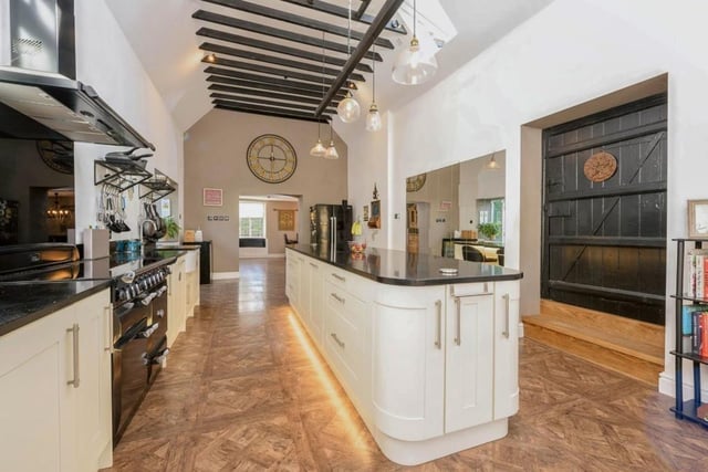This traditional home is one of the most expensive on the market in the county right now.