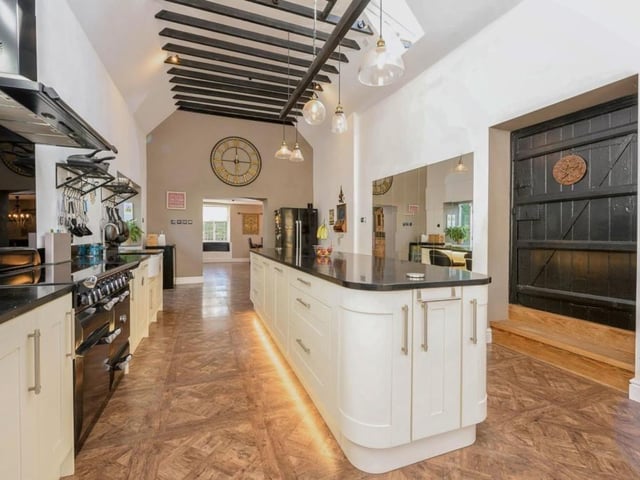 This traditional home is one of the most expensive on the market in the county right now.