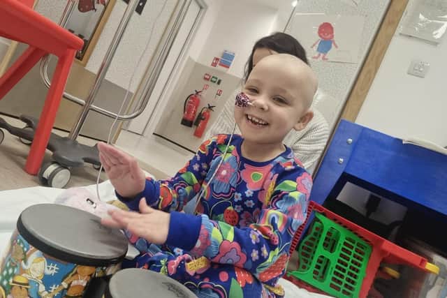 Florence Bark has benefited from Thomas's Fund therapy since she was diagnosed with AML. Image: Thomas's Fund