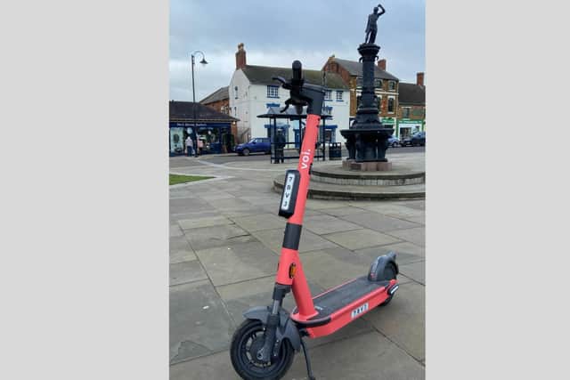 Voi scooters are now more widely available in Kettering