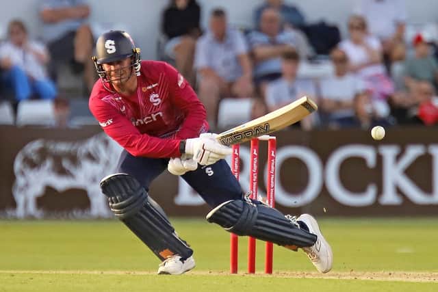 Justin Broad in action for the Steelbacks (Picture: Peter Short)