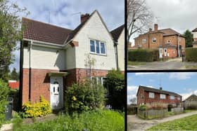 A glut of houses in Corby are being offloaded at auction by a housing developer