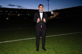 Edoardo Todaro was named supporters' player of the season (picture: Northampton Saints)