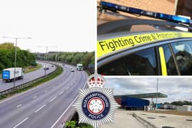 Northants Police carried out checks on commercial vehicles using the A14 and A6 last week