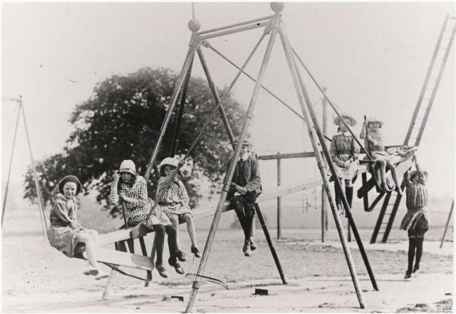 An early swingboat