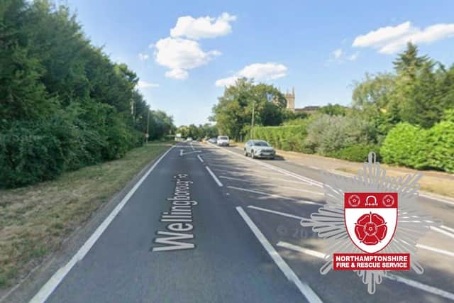 The A509 links Wellingborough to Kettering