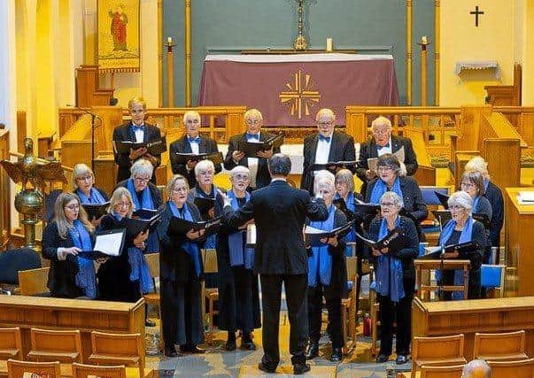 The Orpheus Choir performing in December 2022