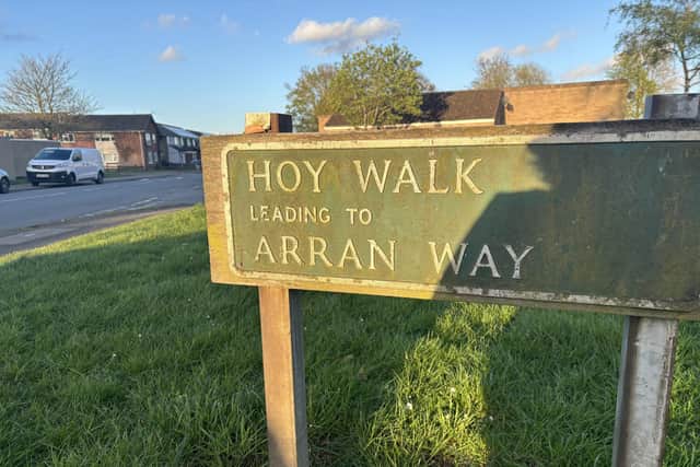 A teen was stabbed in an alleyway off Hoy Walk, Corby. Image: National World
