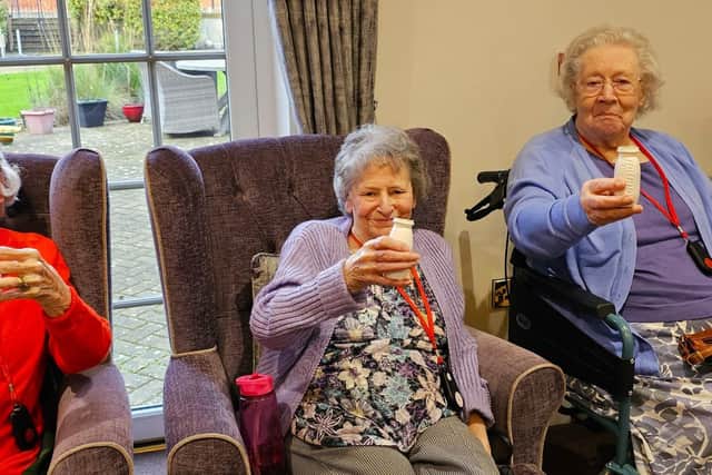Healthy Hearts Event hosted at Elm Bank Care Home in Kettering.