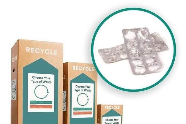 Blisterpacks cannot go in the 'normal' plastic recycling/National World