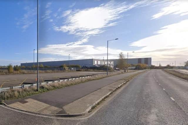 The cars congregated in Halley Road close to the Morrisons Distribution Centre after driving at high speeds along Oakley Road