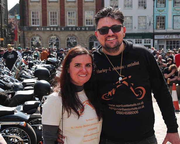 Owners of Northants V Twin, Oana and Radu Golici