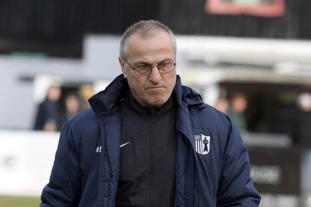 Academy manager Dominic Genovese will take charge of Corby Town for their home clash with Hinckley Leicester Road today (Saturday)
