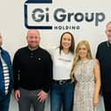 Left to right, Pete Taylor, Andrew Whittle, Emma-Louise Taylor, Lauren McNeal, Andy Carpenter