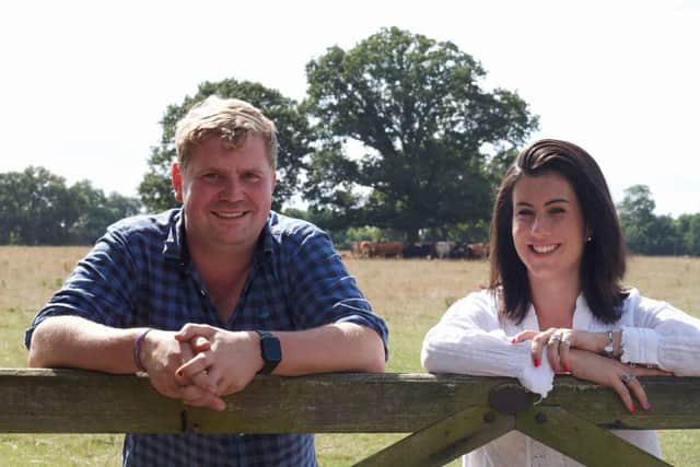 Co-founders Lewis Hunter and Kate Scott