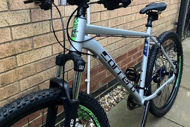The stolen bike