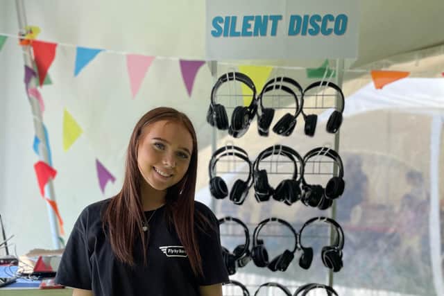 There will be a DJ and music area which will feature DJs and acoustic singers all weekend, as well as a silent disco, suitable for everyone