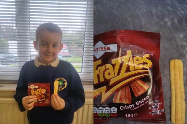 Ollie Skinner-Foster from Northampton found a whopper of a Frazzle, measuring a huge 10.1cm.