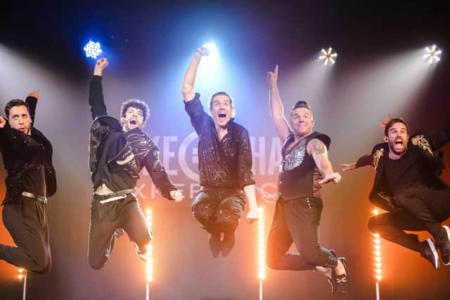 The Take That Experience features hit after hit - as well as replica costumes and classic dance routines (photo: Robin Savage)