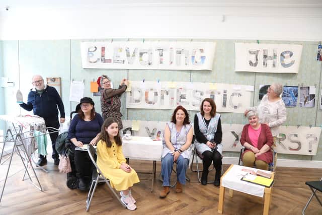 Elevating the Domestic art exhibition Corby/National World