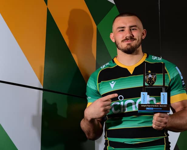 Ollie Sleightholme is Premiership player of the month for March (photo: Tom Sandberg/PPAUK)