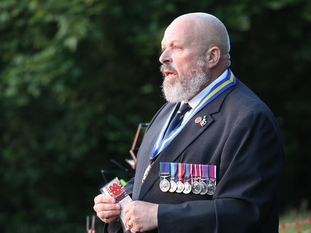 Thrapston D-Day beacon lighting:D-Day commemorations Thrapston
