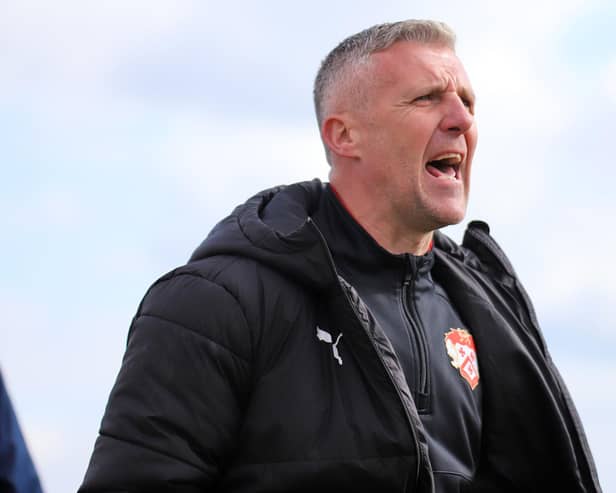 Kettering Town boss Richard Lavery has abeen a very busy man over the summer (PIcture: Peter Short)