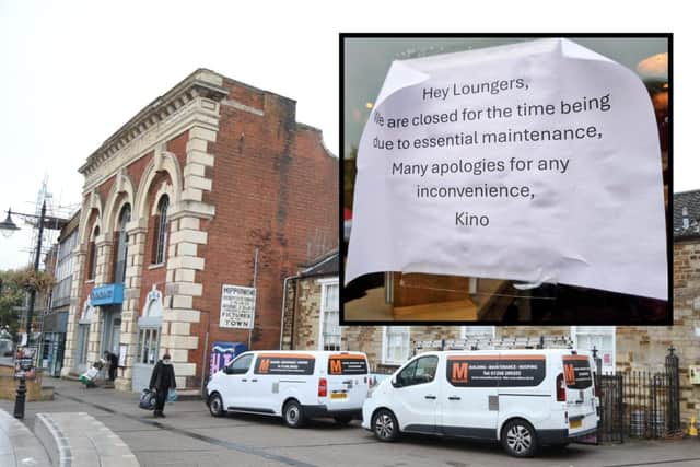 Kino Lounge in Kettering Market Place and the adjacent Parish Hall have been closed for urgent maintenance /National World