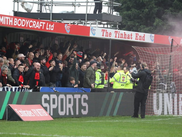 Kettering Town FC's second round FA Cup tie