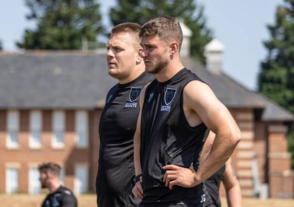 Paul Hill and James Grayson take it all in