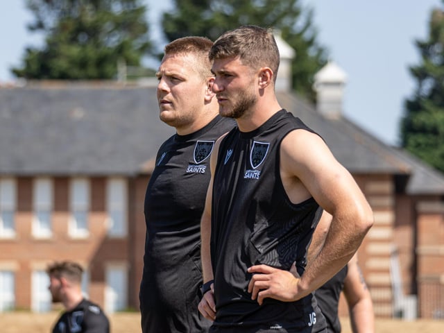 Paul Hill and James Grayson take it all in