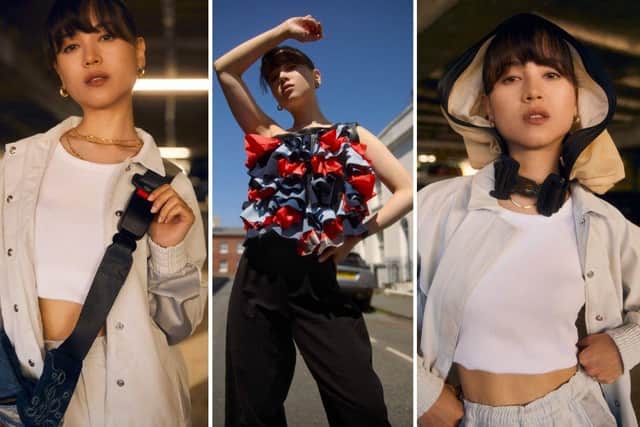 Fashion designs for the Propellernet campaign by University of Northampton students.