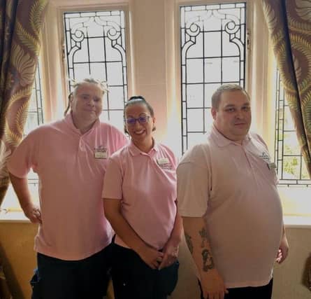 Elm Bank Care Home dedicated activities Team, Mark, Tina & Dale