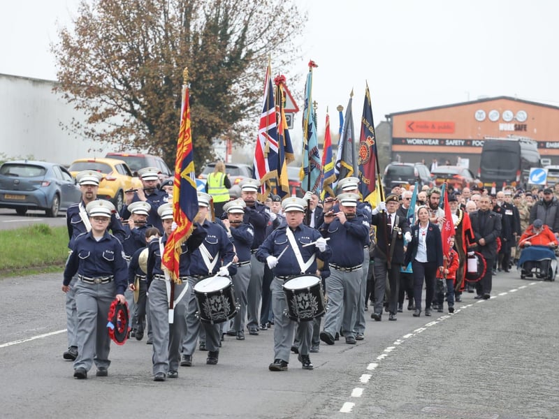 Corby Remembrance Sunday service